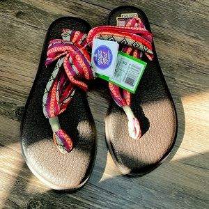 Yoga mat flip flops